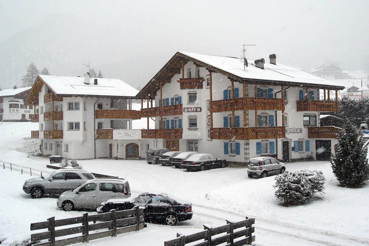 Garni Petra im Winter