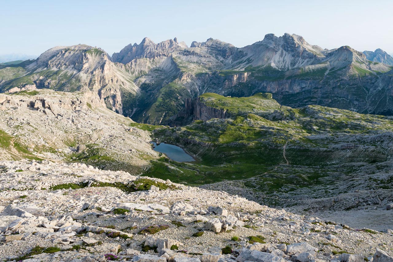 Lech de Crespeina, Puez